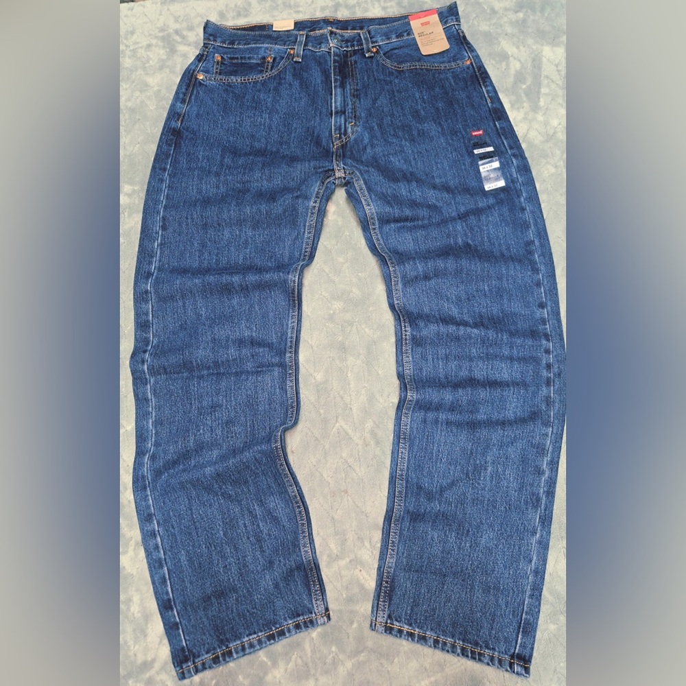 Levi’s 505 Regular Fit Blue Jeans Men’s Size 36x32
